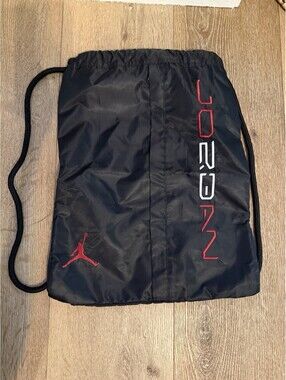 Air Jordan 23 Black Athletic Sports Gym Sack